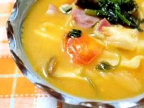 トマトチーズ鍋スープ